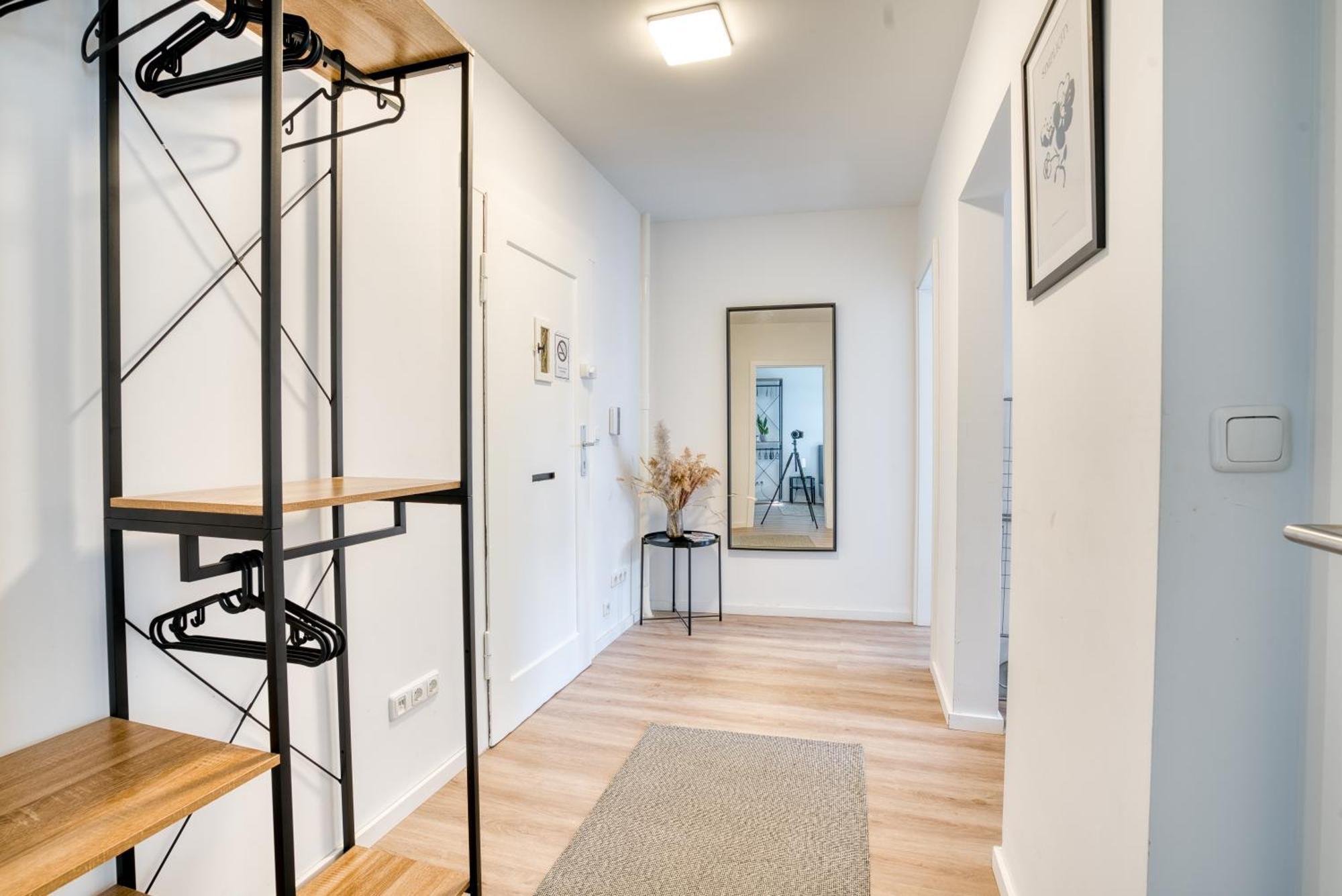 Apartment Homy I Moderner Retrocharme Wlan & Netflix